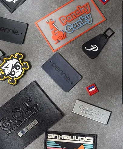 Derfo Etiket – Deri etiket ve diğer ürün örnekleri